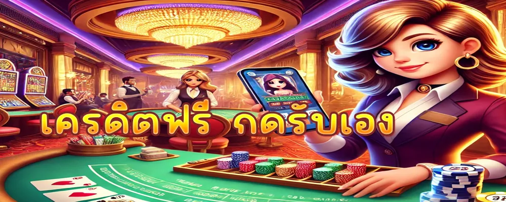 เครดิตฟรี กดรับเอง