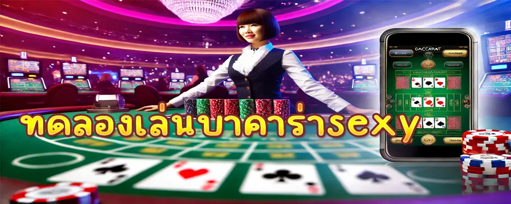 ทดลองเล่นบาคาร่าsexy