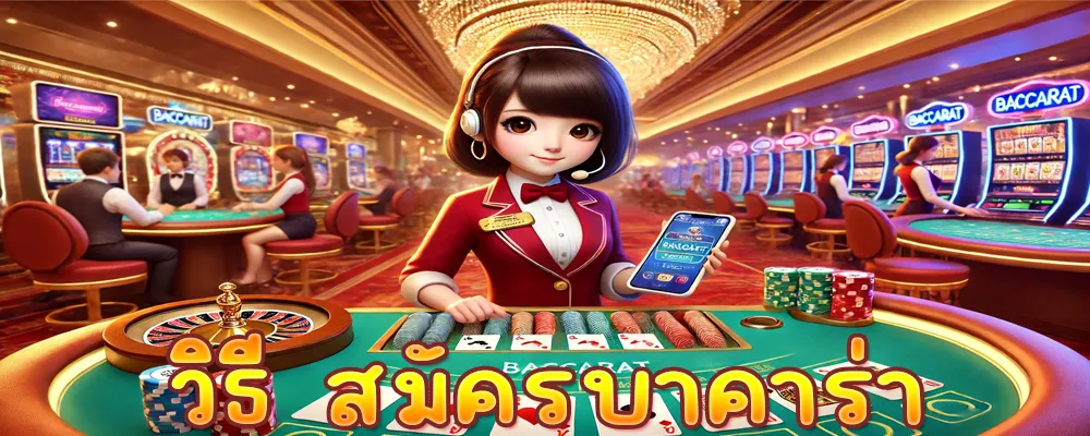 วิธี สมัครบาคาร่า