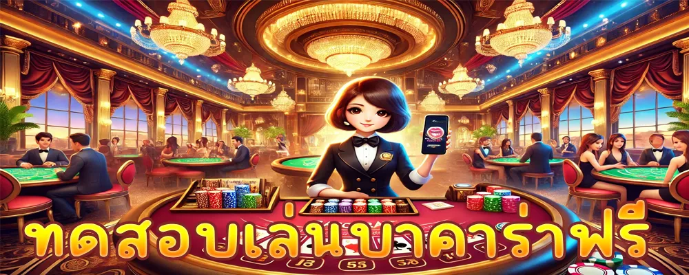 ทดสอบเล่นบาคาร่าฟรี