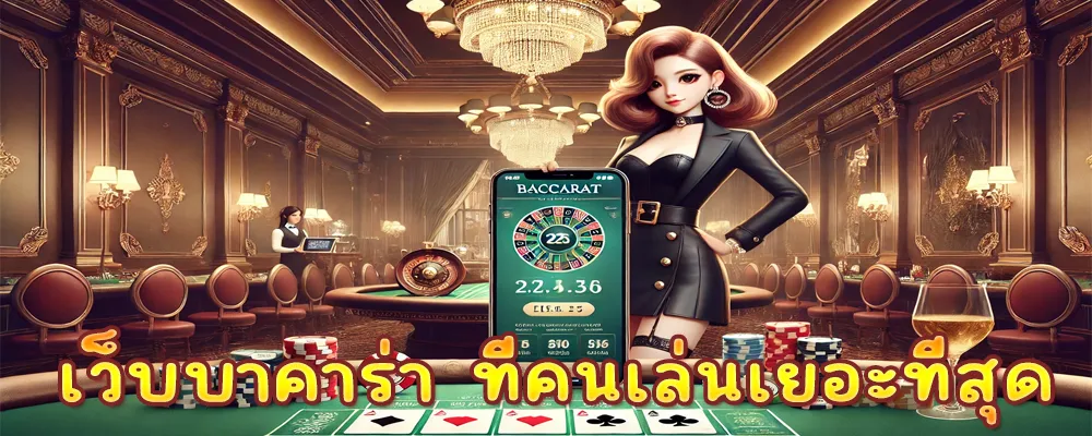 เว็บบาคาร่า ที่คนเล่นเยอะที่สุด