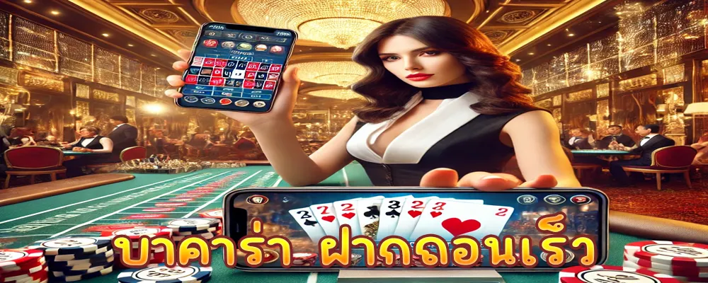 บาคาร่า ฝากถอนเร็ว