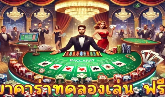 บาคาร่าทดลองเล่น ฟรี