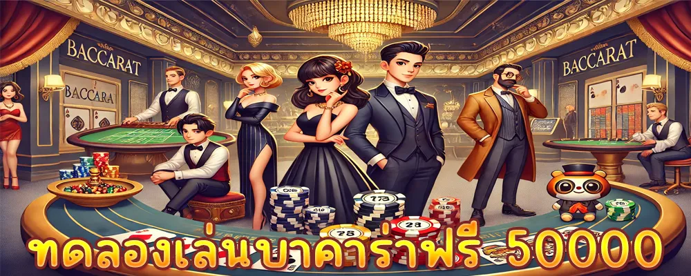 ทดลองเล่นบาคาร่าฟรี 50000